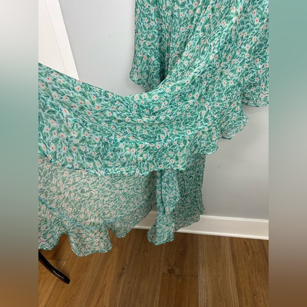 Anthropologie Roller Rabbit Floral Caftan Sz S/XS - Picture 10 of 12